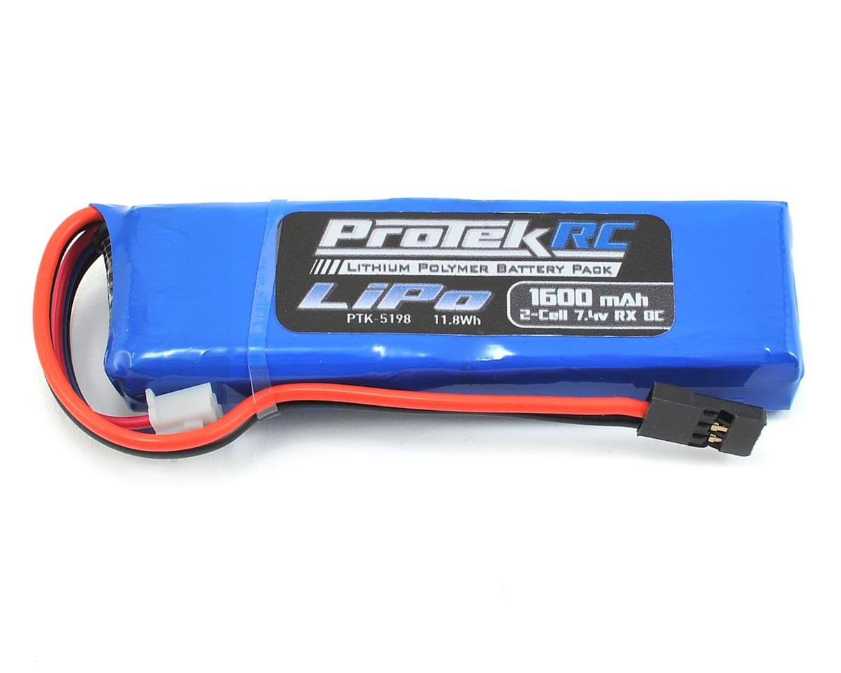 ProTek RC Lightweight LiPo Receiver Battery Pack (Mugen/AE/XRAY/8ight-X) (PTK-5198)
