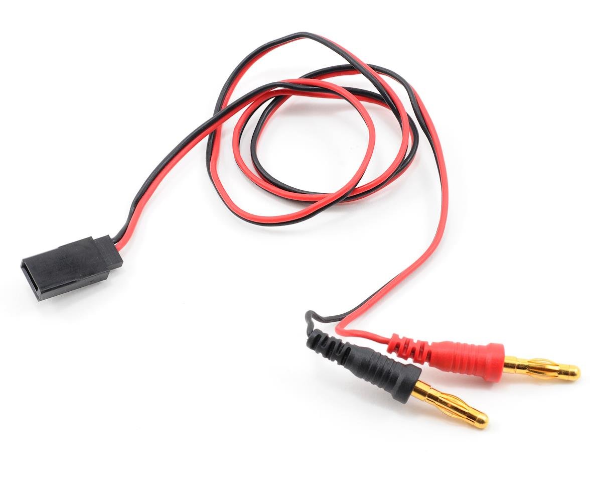 ProTek RC Receiver Charge Lead (Futaba Female to 4mm Banana Plugs) (PTK-5213)