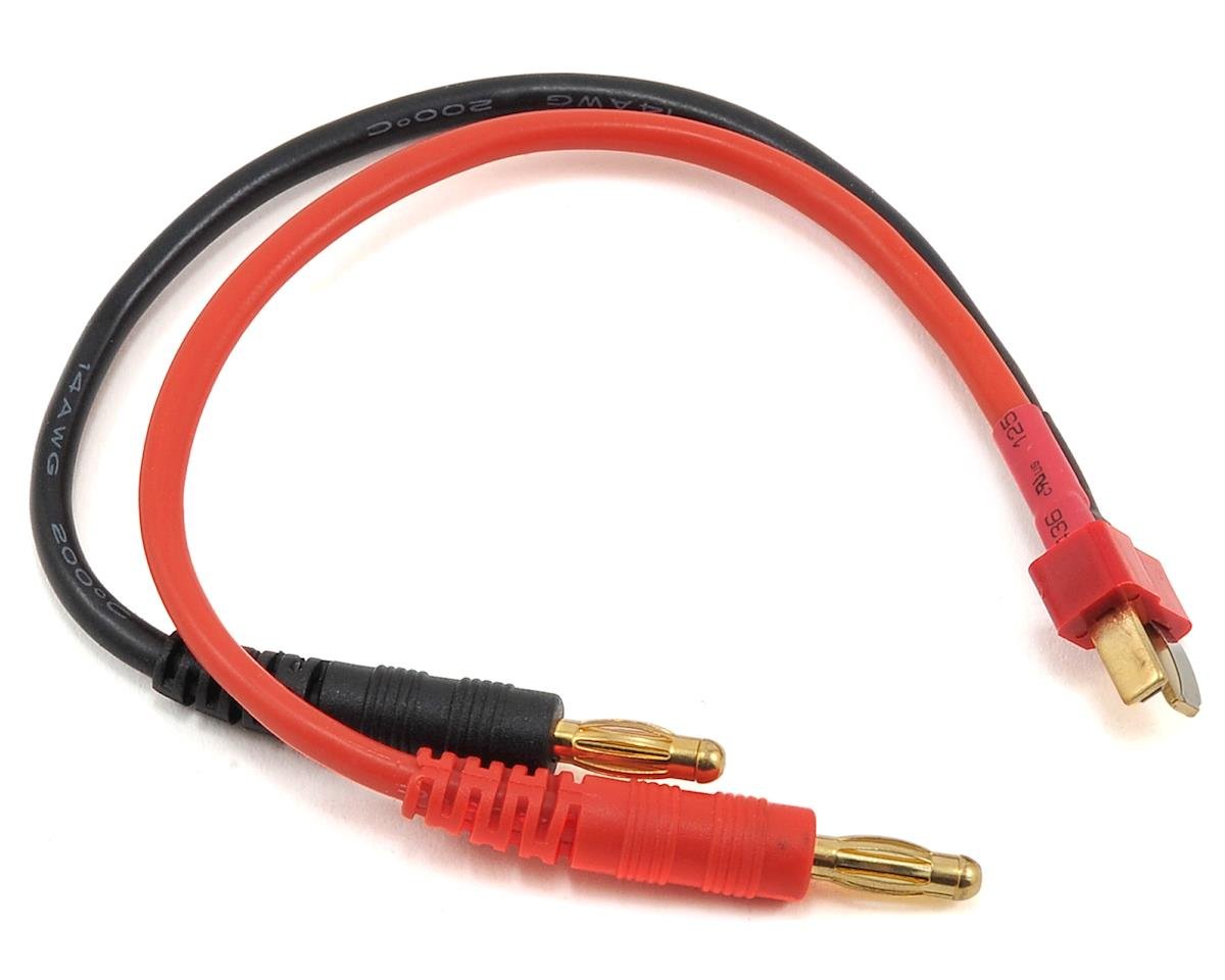 ProTek RC Heavy Duty T-Style Ultra Plug Charge Lead (Male to 4mm Banana) (PTK-5216)