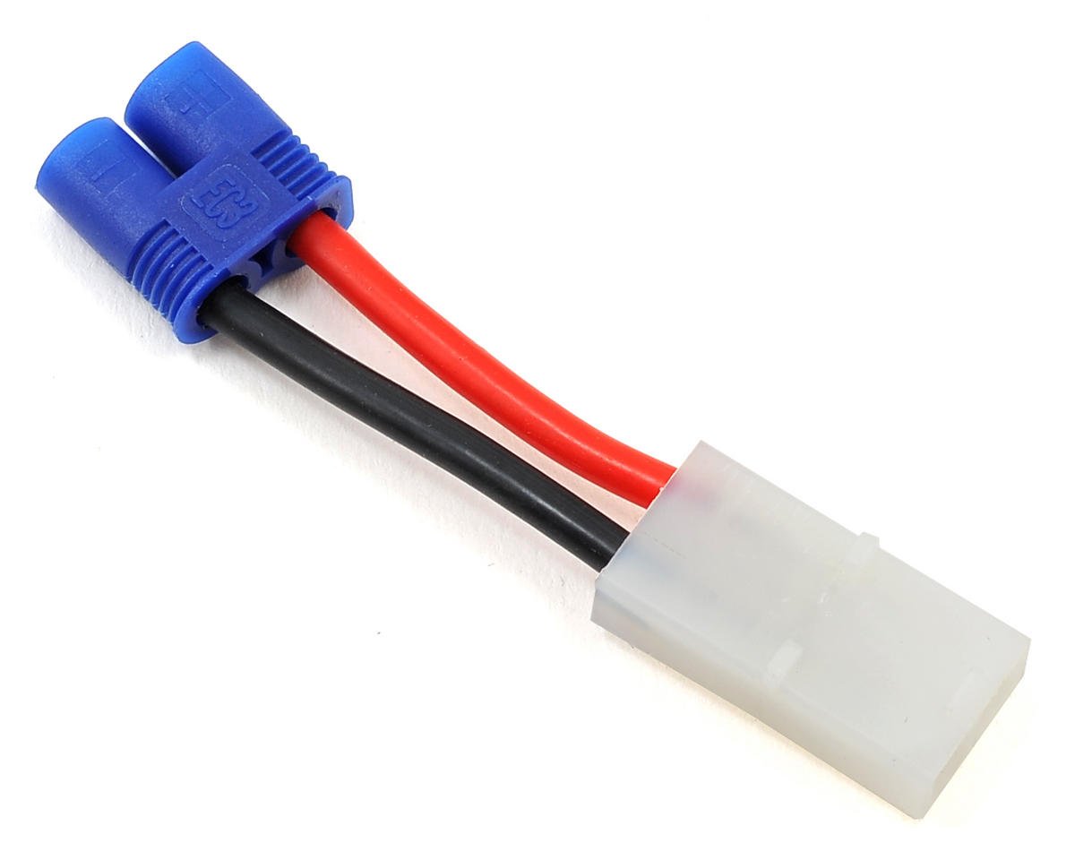 ProTek RC EC3 Style to Large Tamiya Style Plug Adapter (Male EC3/Female Tamiya) (PTK-5232)