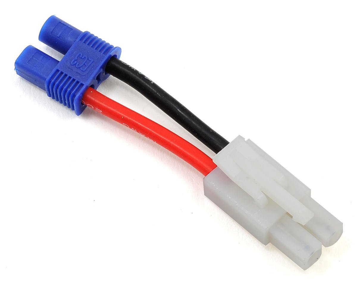ProTek RC EC3 Style to Large Tamiya Style Plug Adapter (Female EC3/Male Tamiya) (PTK-5233)