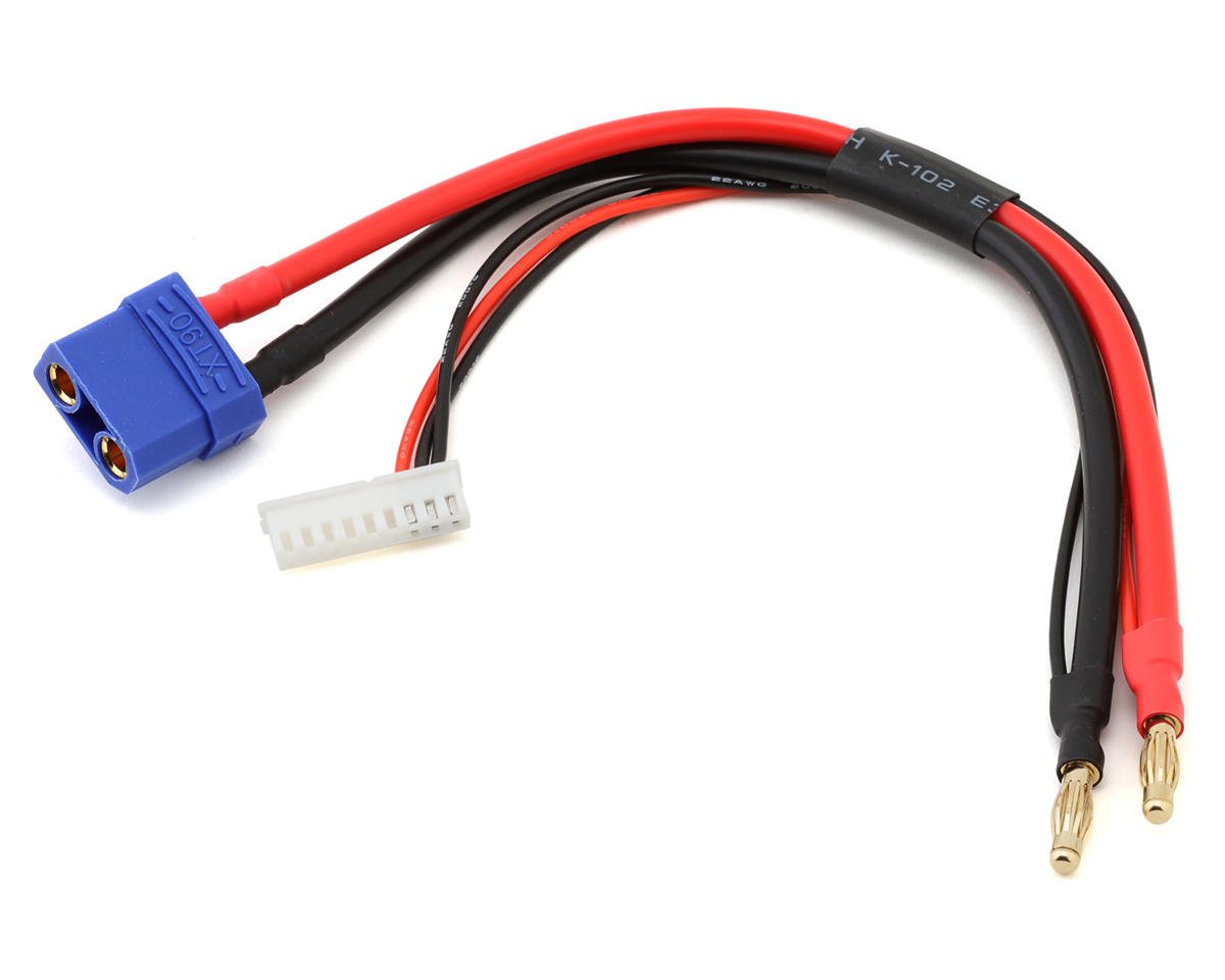ProTek RC 2S Charge/Balance Adapter (4mm Bullet Connectors to Female XT90) (PTK-5367)