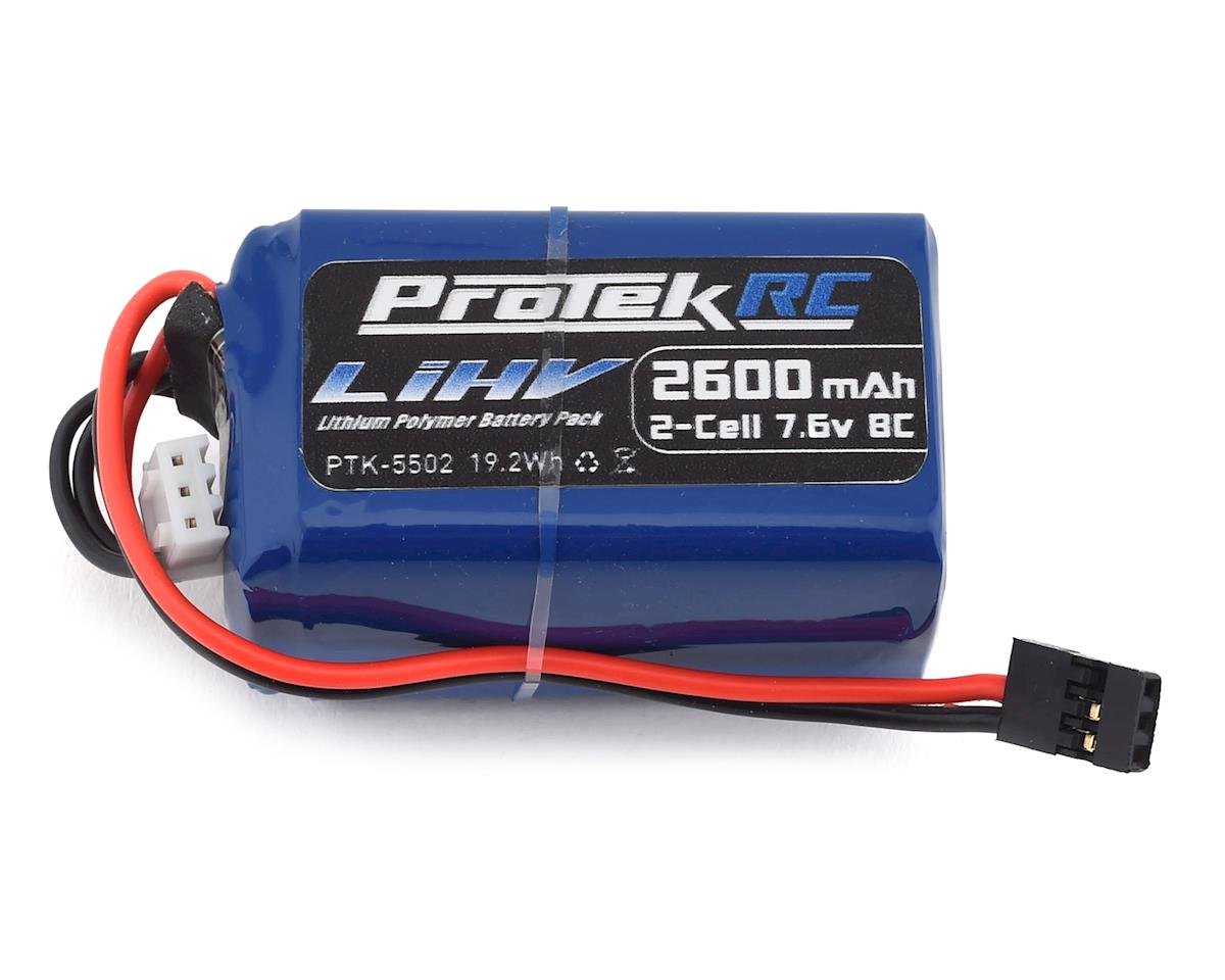 ProTek RC HV LiPo Hump/Short Receiver Battery Pack (Kyosho/Tekno) (7.6V/2600mAh) (PTK-5502)