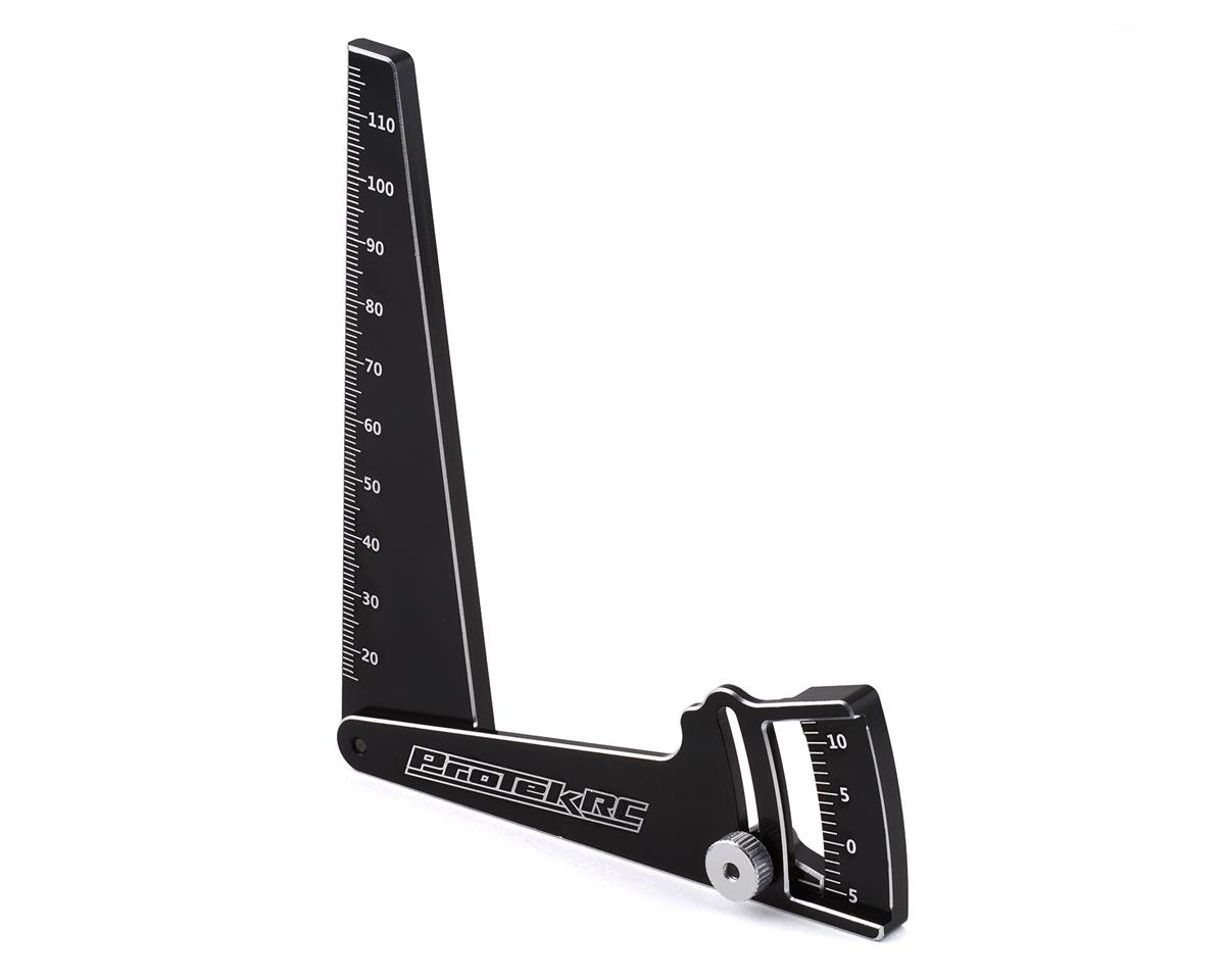 ProTek RC Aluminum Camber Gauge (117mm Tall) (PTK-7613)