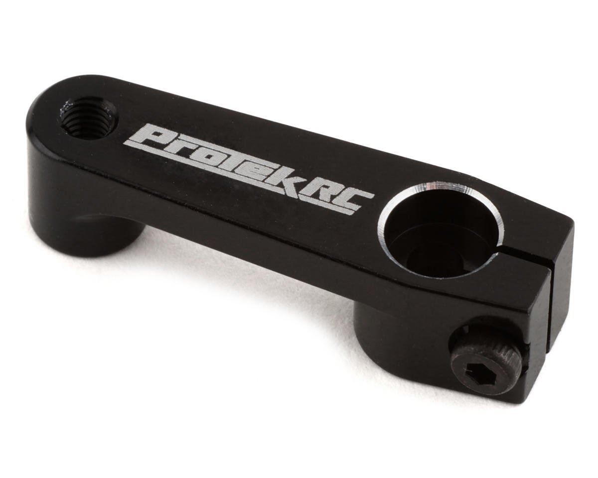 ProTek RC Associated B74 Series Aluminum Clamping Servo Horn (Black) (PTK-7615)
