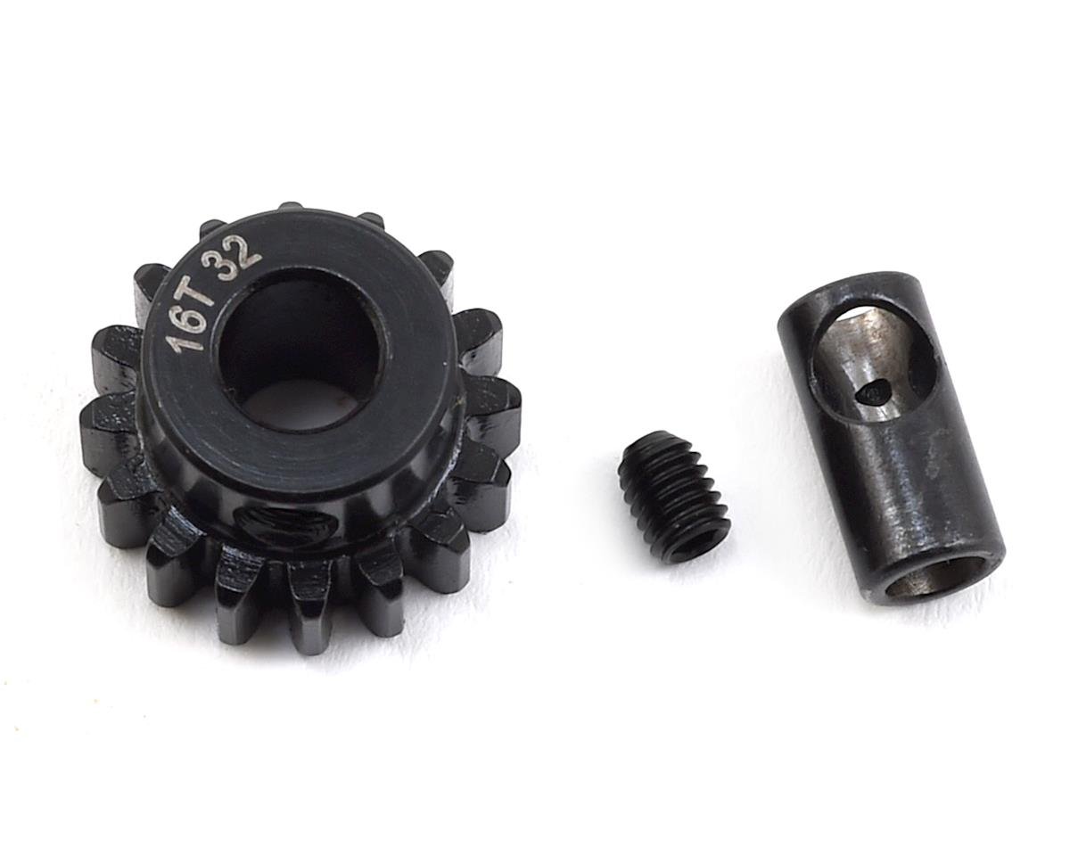 ProTek RC Steel 32P Pinion Gear w/3.17mm Reducer Sleeve (Mod .8) (5mm Bore) (16T) (PTK-8059)