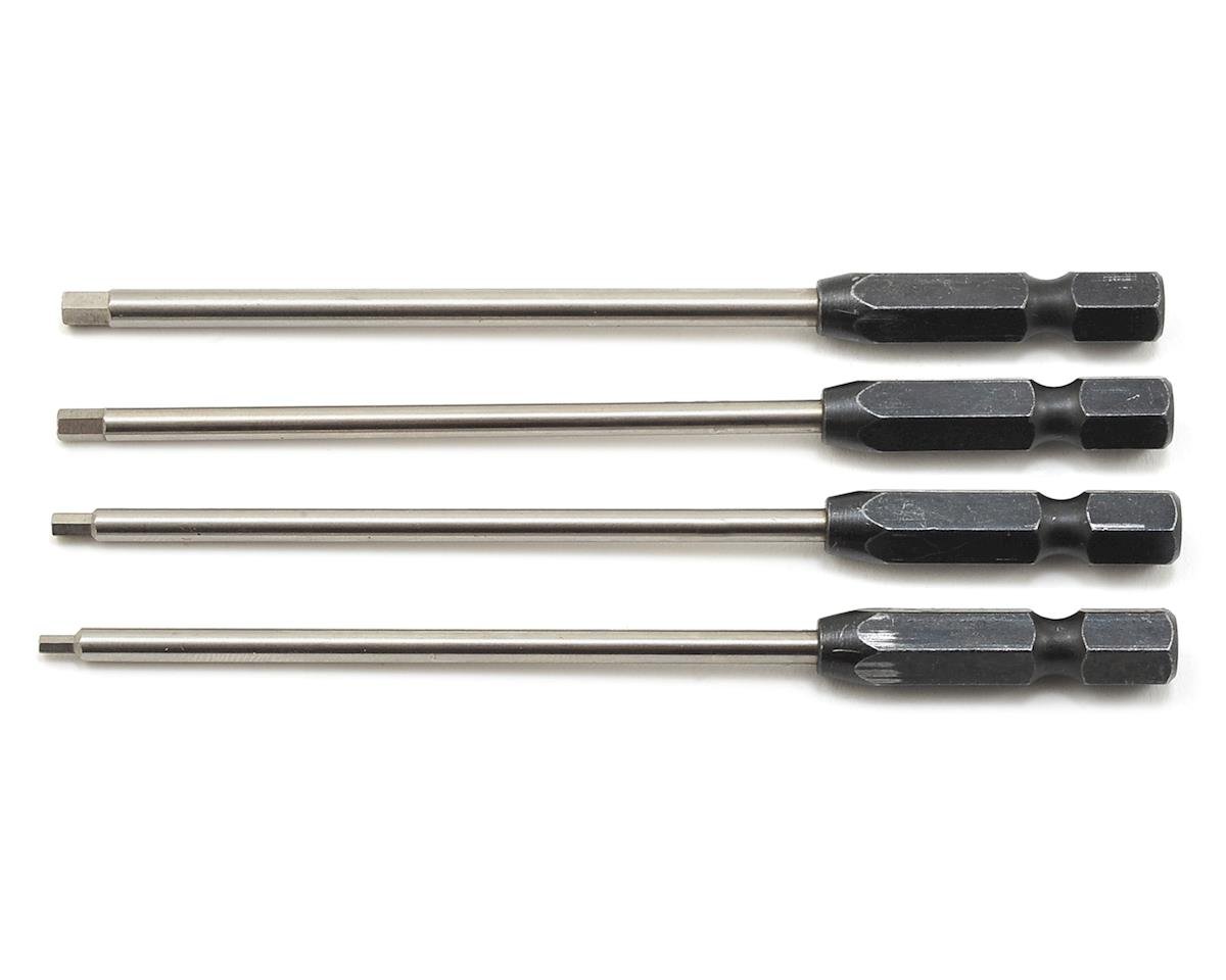 ProTek RC "TruTorque" Metric 1/4" Power Drill Tip Set (4) (1.5, 2.0, 2.5, 3.0mm) (PTK-8243)