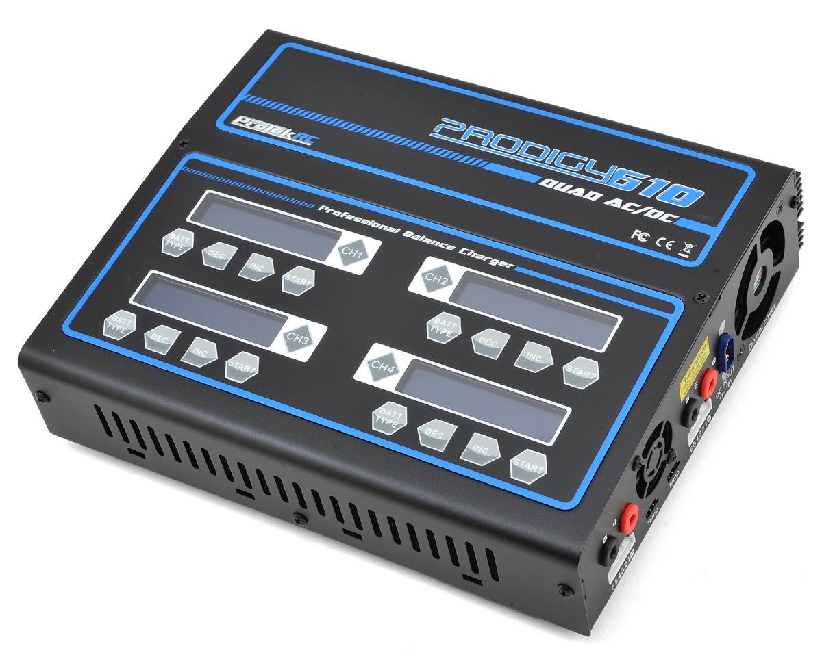 ProTek RC "Prodigy 610 QUAD AC" LiHV/LiPo AC/DC Battery Charger (PTK-8517)
