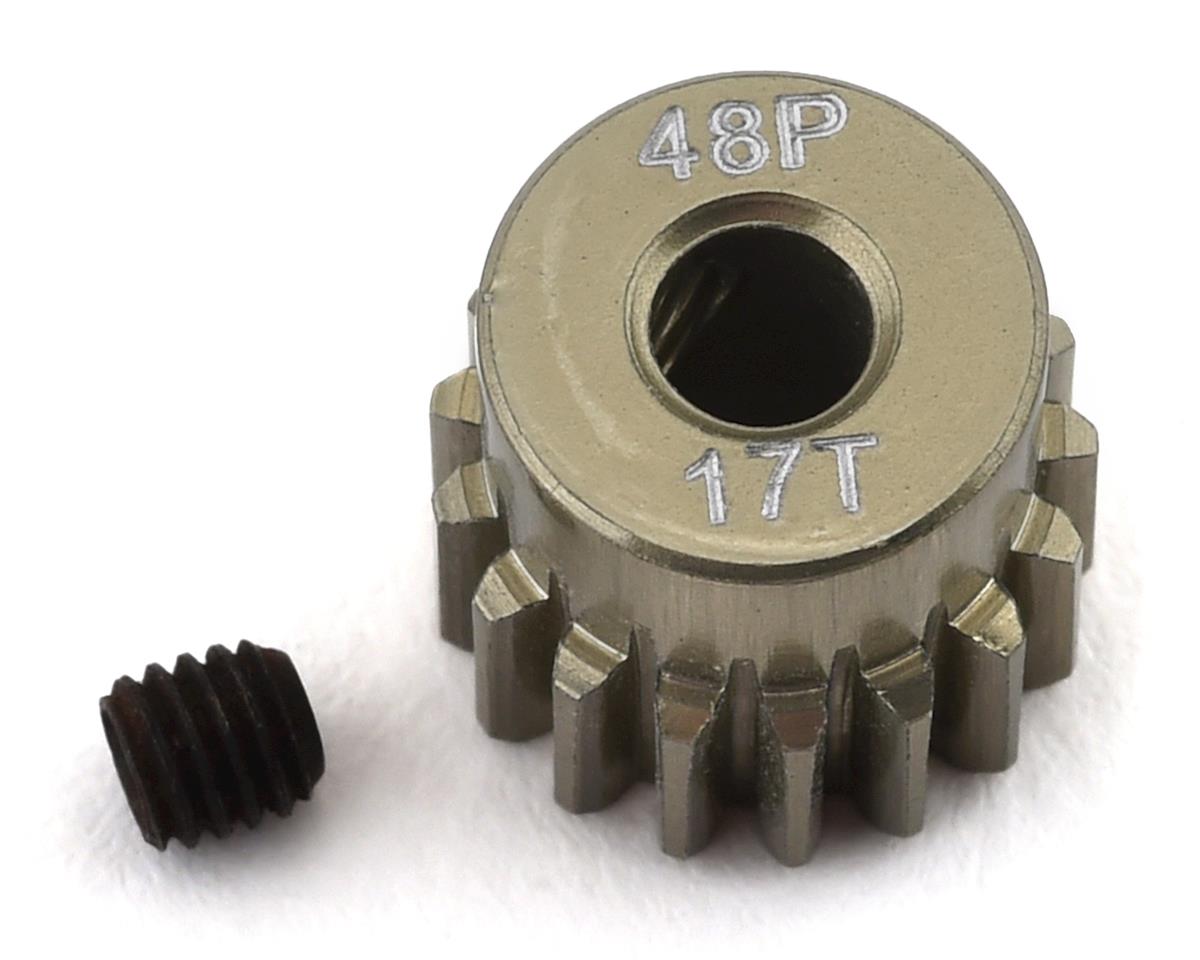 ProTek RC 48P Lightweight Hard Anodized Aluminum Pinion Gear (3.17mm Bore) (17T) (PTK-8604)