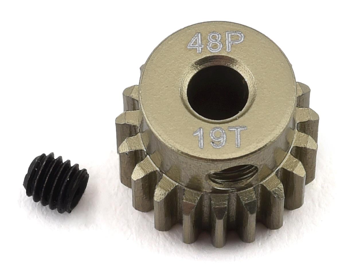 ProTek RC 48P Lightweight Hard Anodized Aluminum Pinion Gear (3.17mm Bore) (19T) (PTK-8606)