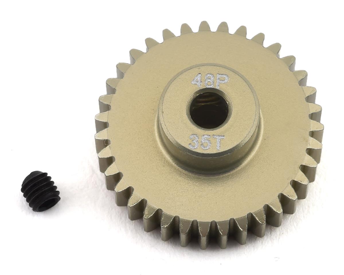 ProTek RC 48P Lightweight Hard Anodized Aluminum Pinion Gear (3.17mm Bore) (35T) (PTK-8622)