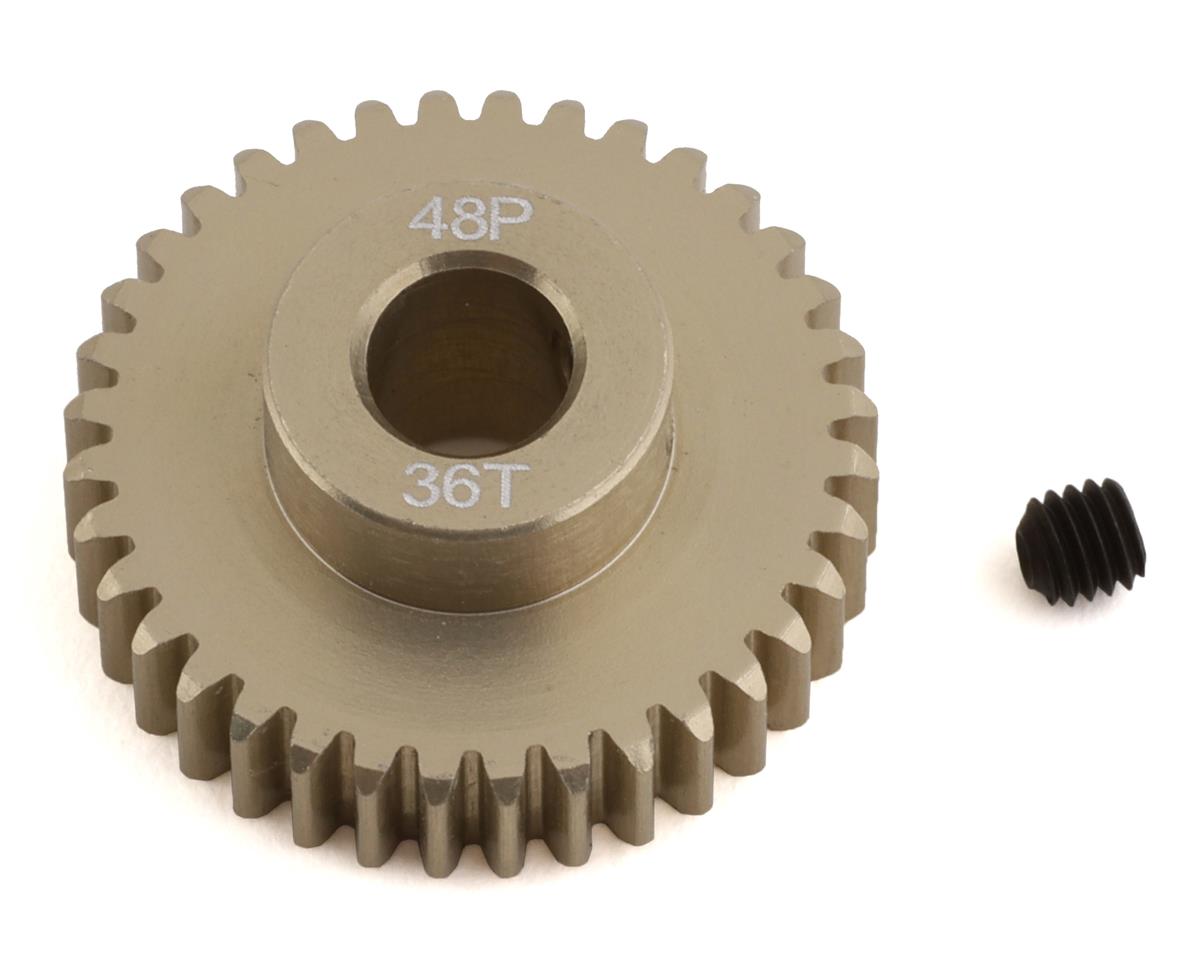 ProTek RC 48P Lightweight Hard Anodized Aluminum Pinion Gear (5.0mm Bore) (36T) (PTK-8656)