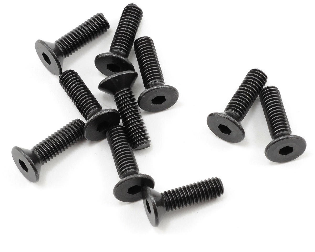 ProTek RC 4x14mm "High Strength" Flat Head Screws (10) (PTK-H-2304)