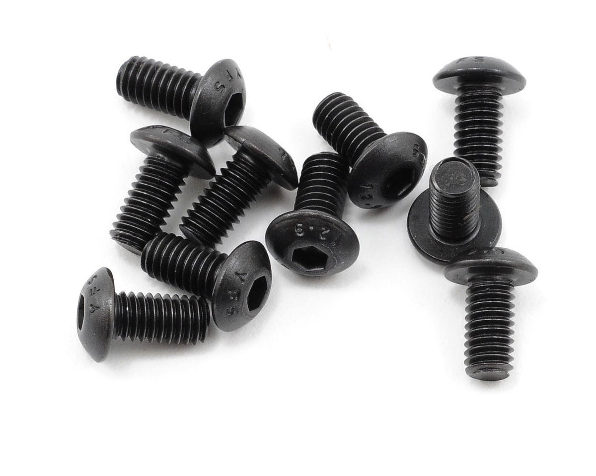 ProTek RC 4x8mm "High Strength" Button Head Screws (10) (PTK-H-3301)