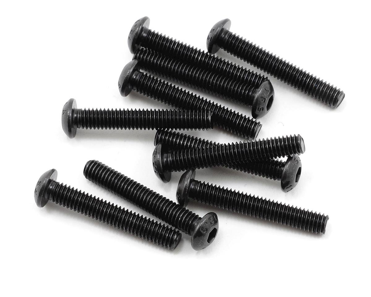ProTek RC 4x25mm "High Strength" Button Head Screws (10) (PTK-H-3307)