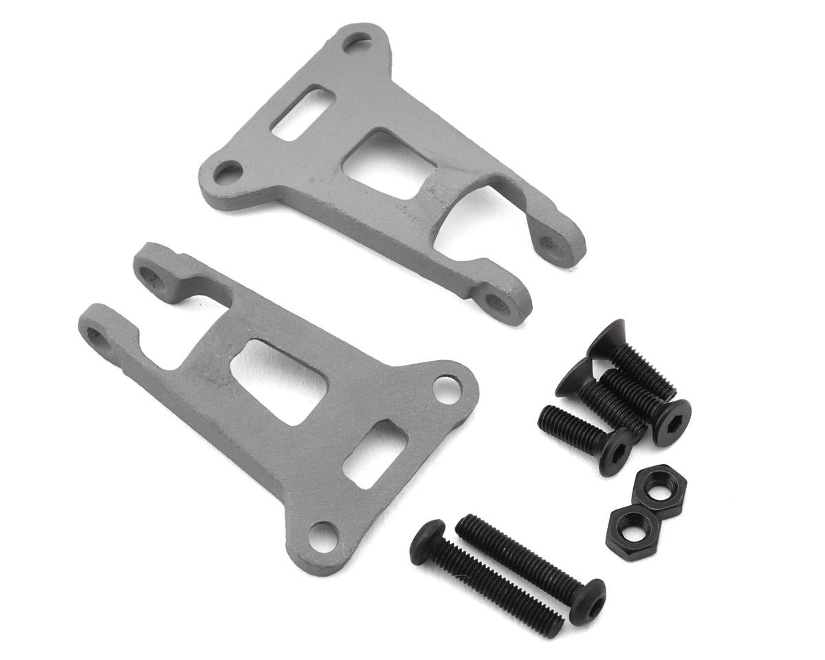 RC4WD Trail Finder 2 Aluminum Front Shock Mounts (Silver) (2) (RC4VVVC1393)
