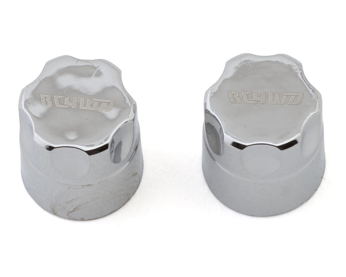 RC4WD Rally 1/10 Scale Locking Wheel Hubs (Chrome) (2) (RC4ZS0298)