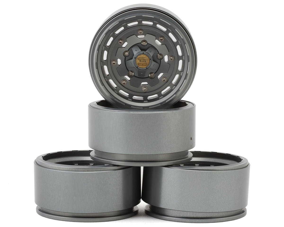 RC4WD Warn 1.7" Epic Jack Hammer 1/10 Rock Crawler Wheels (Gunmetal)(4) (RC4ZW0086)