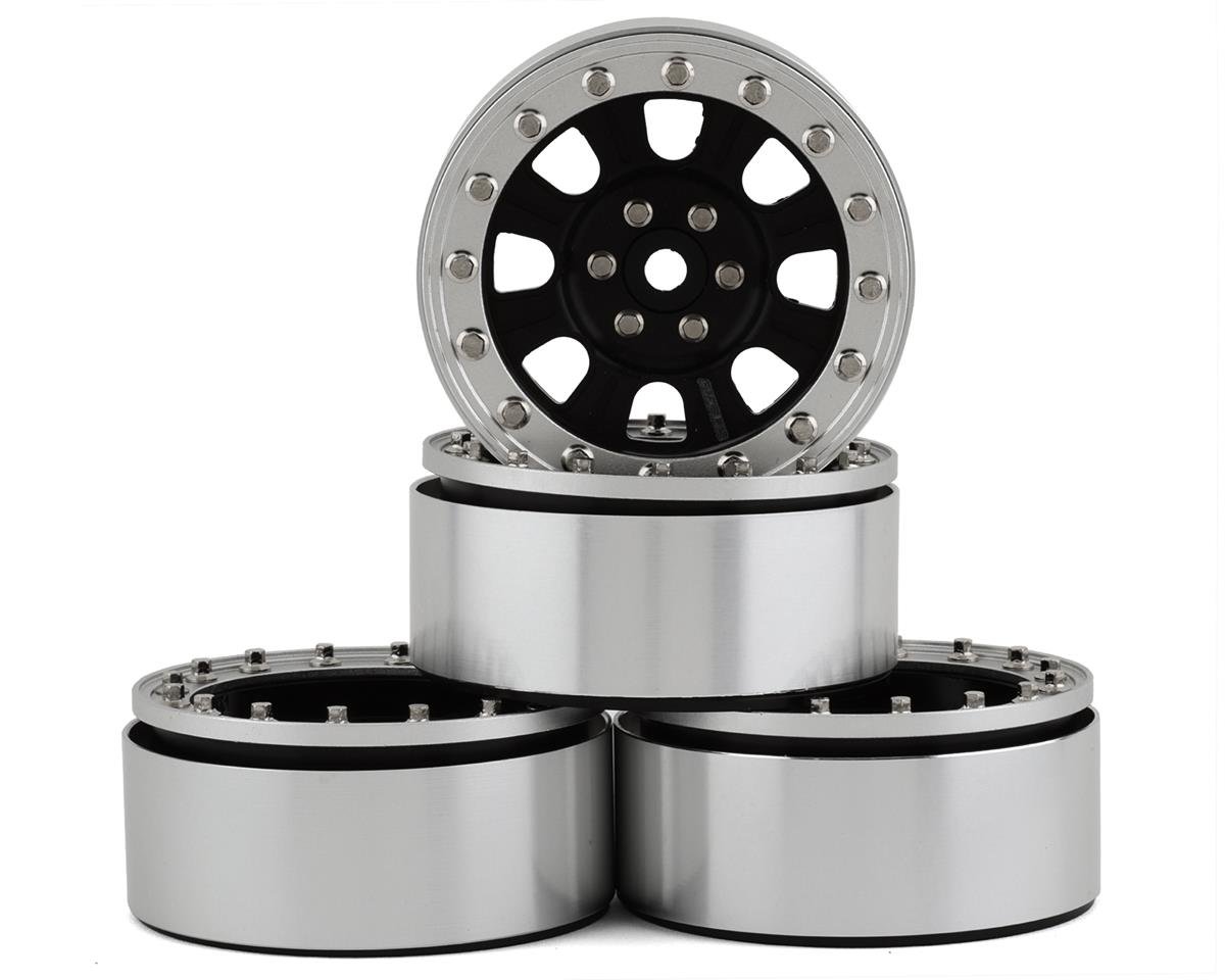 RC4WD Raceline Monster 2.2 Aluminum Beadlock Rock Crawler Wheels (4) (RC4ZW0195)