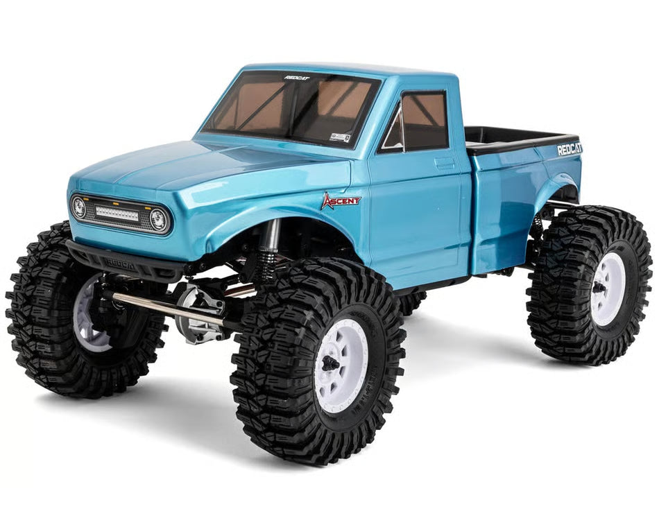 REDCAT - Ascent LCG RTR Scale 1/10 4WD RTR Rock Crawler (Blue) w/2.4GHz Radio (RER22768)