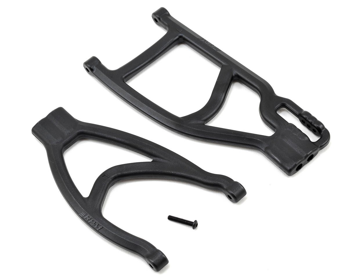 RPM Extended Rear Left A-Arms for Traxxas Revo/Revo 2.0/Summit (Black) (RPM70432)