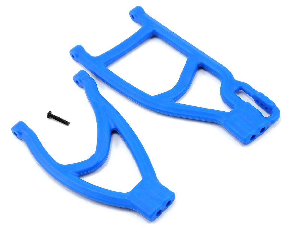 RPM Rear Left A-Arms for Traxxas Revo/Summit Extended (Blue) (RPM70435)