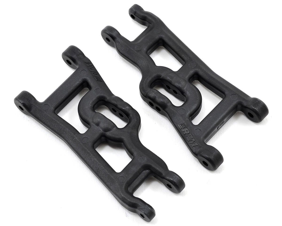RPM Offset-Compensating Front A-Arm for Traxxas Slash/Nitro Slash (Black) (RPM70552)