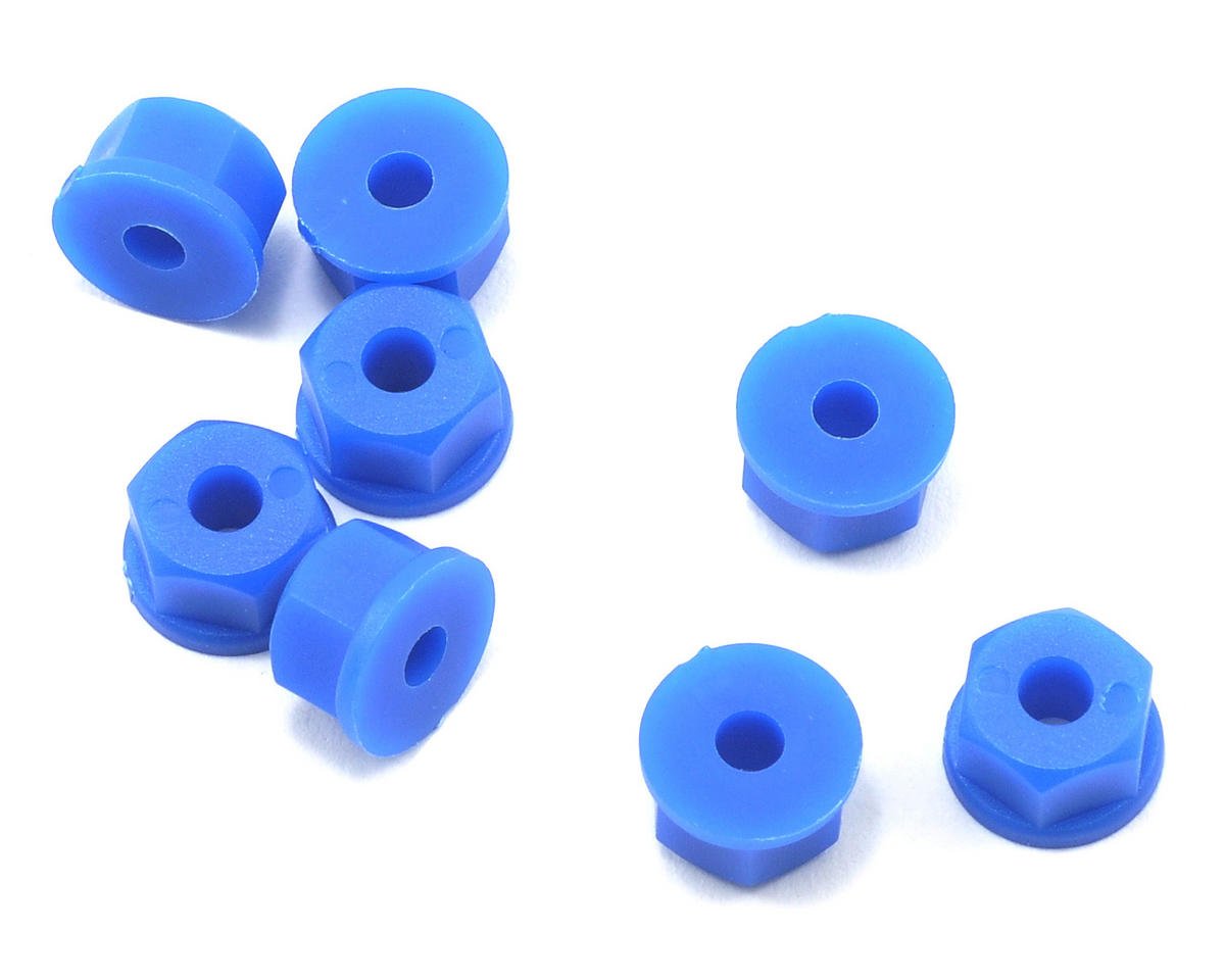 RPM 6-32 Nylon Nuts (Neon Blue) (8) (RPM70825)