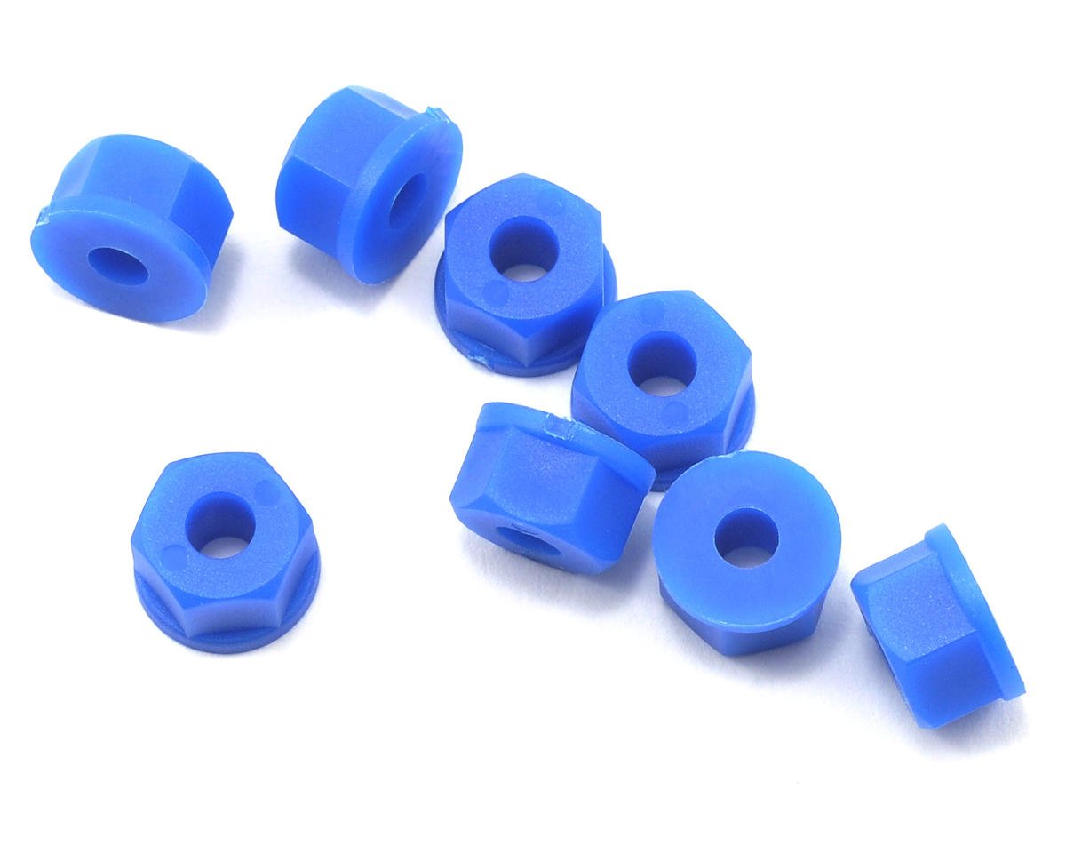 RPM 8-32 Nylon Nuts (Neon Blue) (8) (RPM70845)