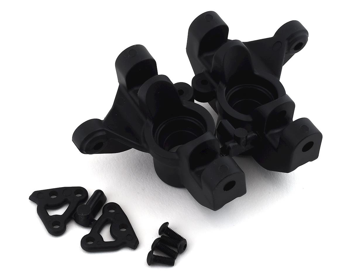 RPM Losi Super Rock Rey Front Spindle Set (Black) (2) (RPM73402)