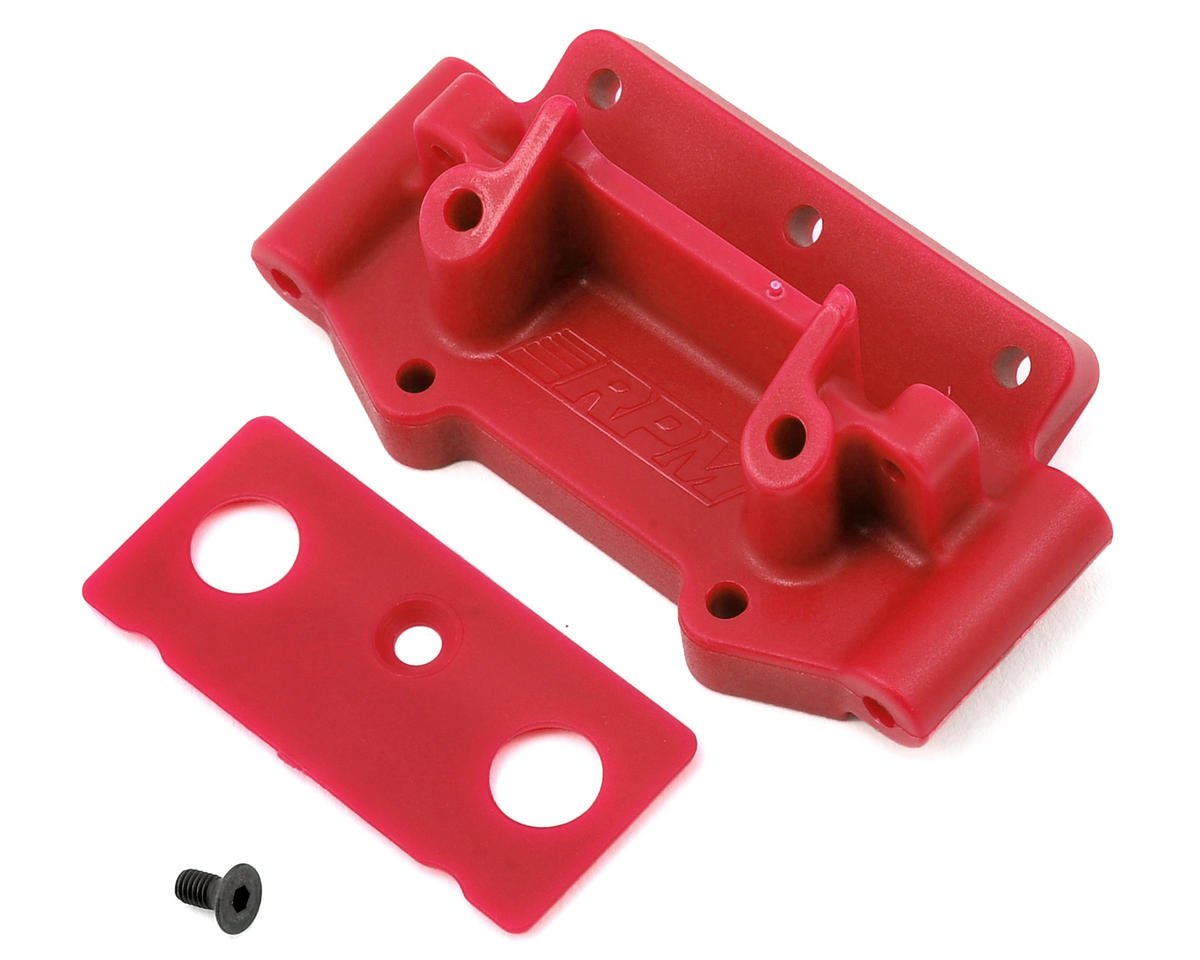 RPM Front Bulkhead for Traxxas 2WD (Red) (RPM73759)
