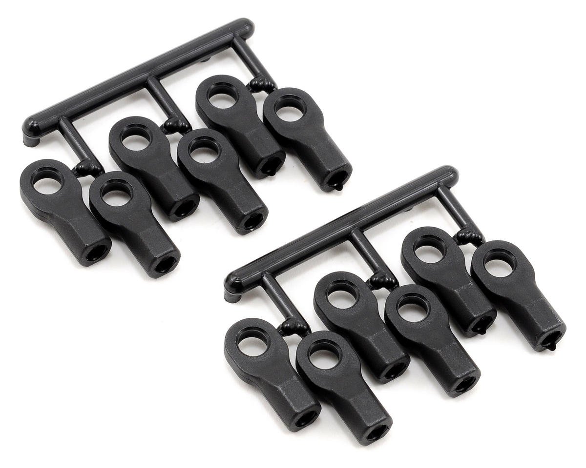 RPM Short Turnbuckle Rod End Set for Traxxas Nitro Chassis (Black) (12) (RPM80472)