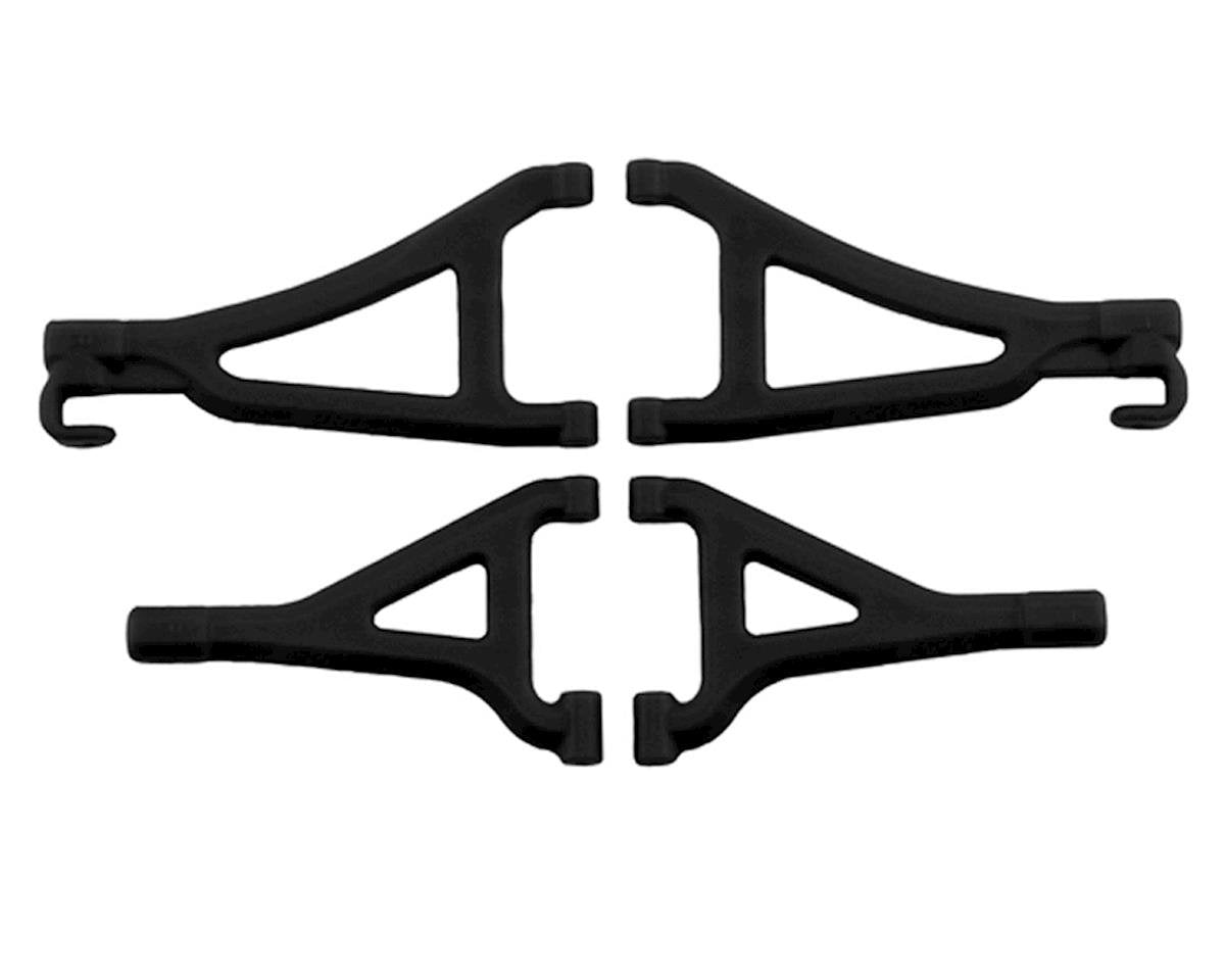 RPM Front Upper & Lower A-Arms for Traxxas 1/16 Revo (Black) (RPM80692)