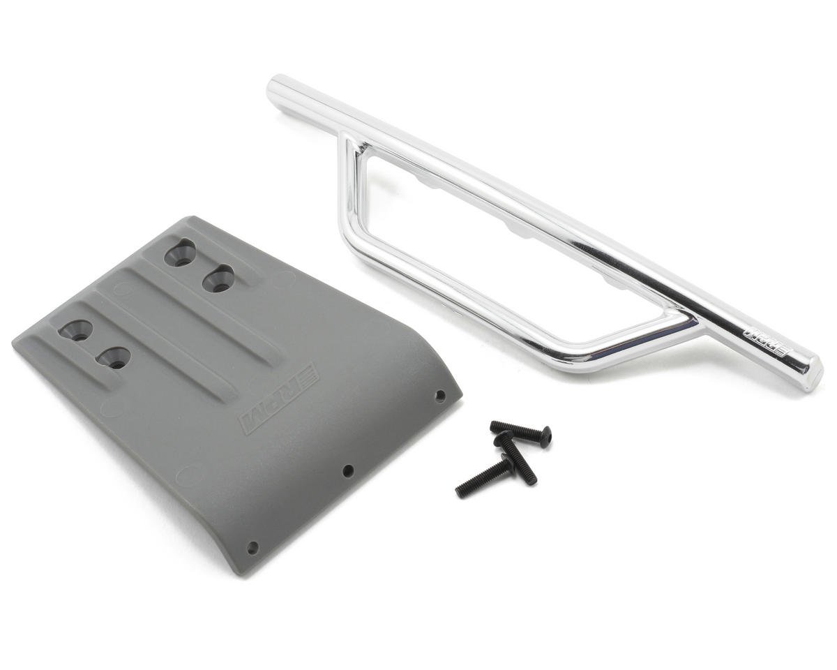 RPM Front Bumper & Skid Plate for Traxxas Slash (Chrome) (RPM80953)