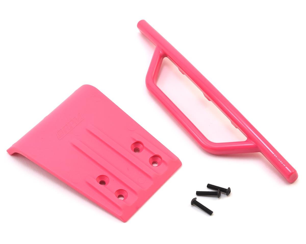RPM Front Bumper & Skid Plate for Traxxas Slash (Pink) (RPM80957)