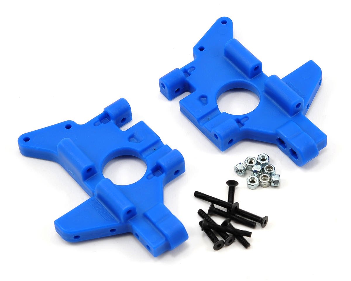 RPM Rear Bulkhead Set for Traxxas T-Maxx/E-Maxx (Blue) (RPM81075)