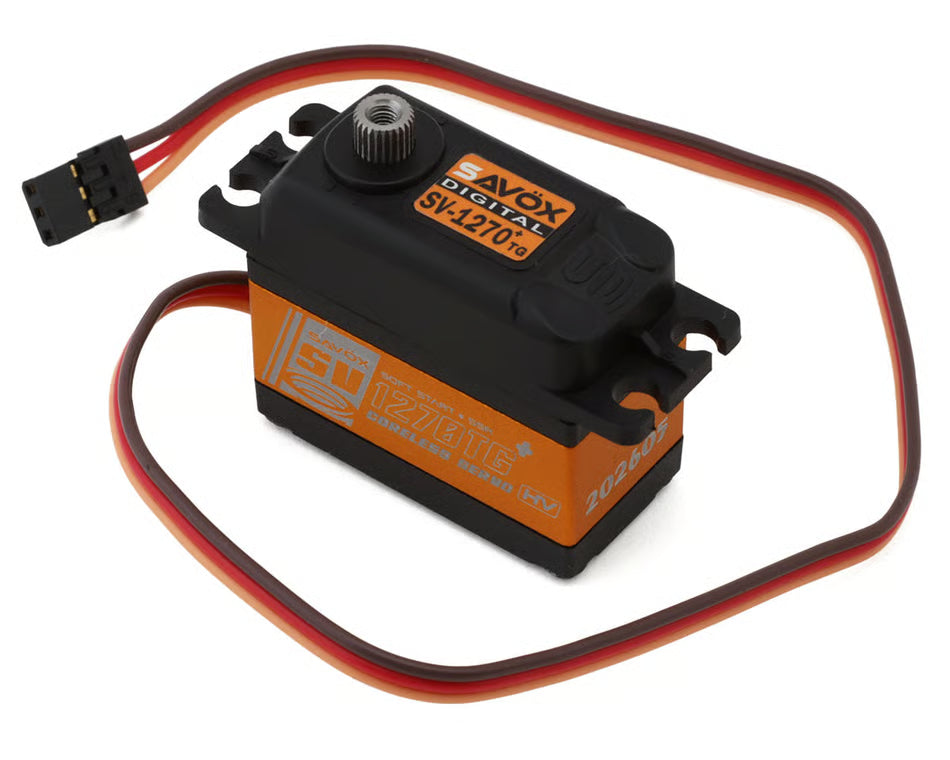 SAVOX - SV-1270TGP Hybrid Digital "Monster Torque" Titanium Gear Servo (High Voltage) (SAV-SV-1270TGP)