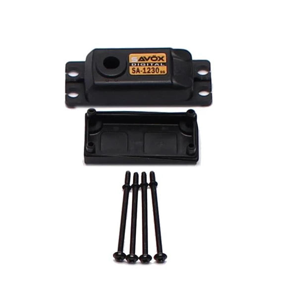 SAVOX - TOP & BOTTOM SERVO CASE WITH 4 SCREWS (SAVCSA1230SG)