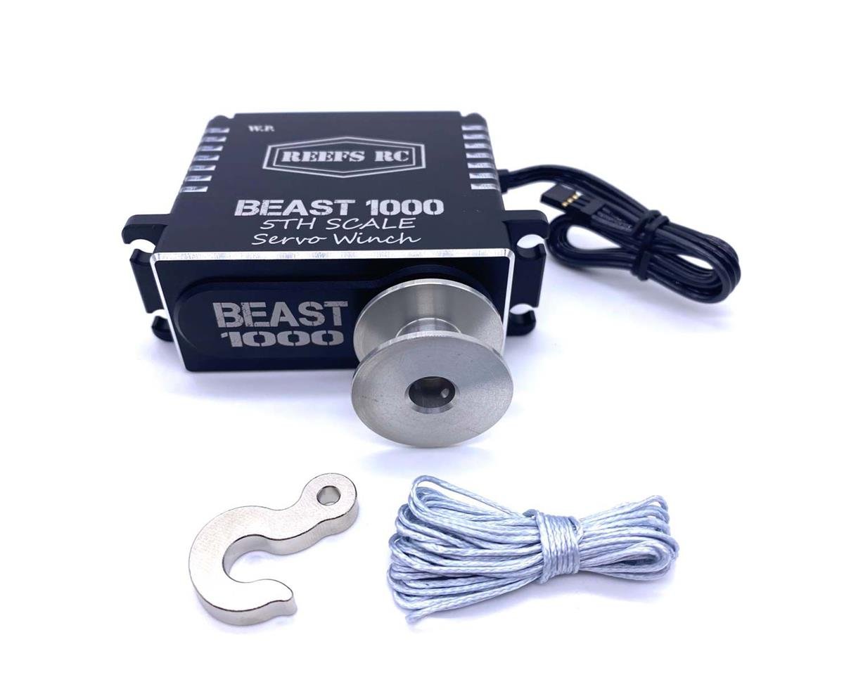 Reefs RC Beast 1000 1/5 Servo Winch w/Winch Spool Kit (SEHREEFS116)