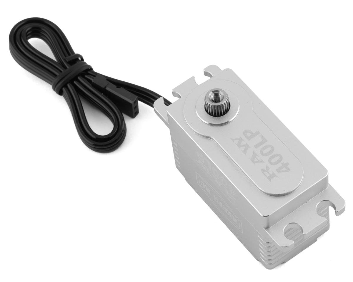 Reefs RC RAW400LP High Torque Waterproof Digital Servo (High Voltage) (Silver) (SEHREEFS136)