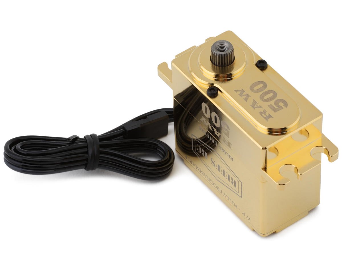 Reefs RC RAW 500 High Torque/Speed Digital Servo (High Voltage) (Brass Edition) (SEHREEFS159)
