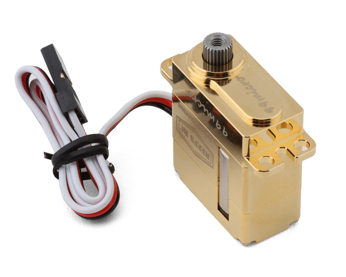 Reefs RC 99micro High Torque Metal Gear Digital Micro Servo (HV) (Brass Edition) (SEHREEFS162)
