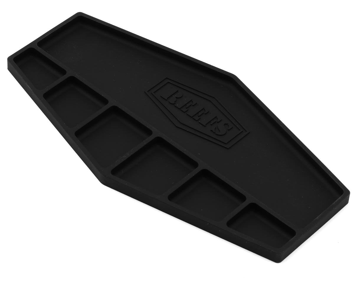 Reefs RC Shield Silicone Parts Tray (Black) (SEHREEFS228)