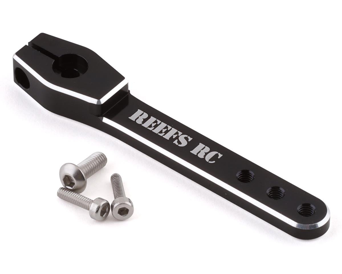 Reefs RC 2.5" HD Servo Horn (Black) (25T) (SEHREEFS77)