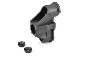 TEAM CORALLY - Wide Steering Block with Ball Cups Front, Composite for Dementors, Jambo, Punisher, Kronos, Kagama (COR00180-108-1)