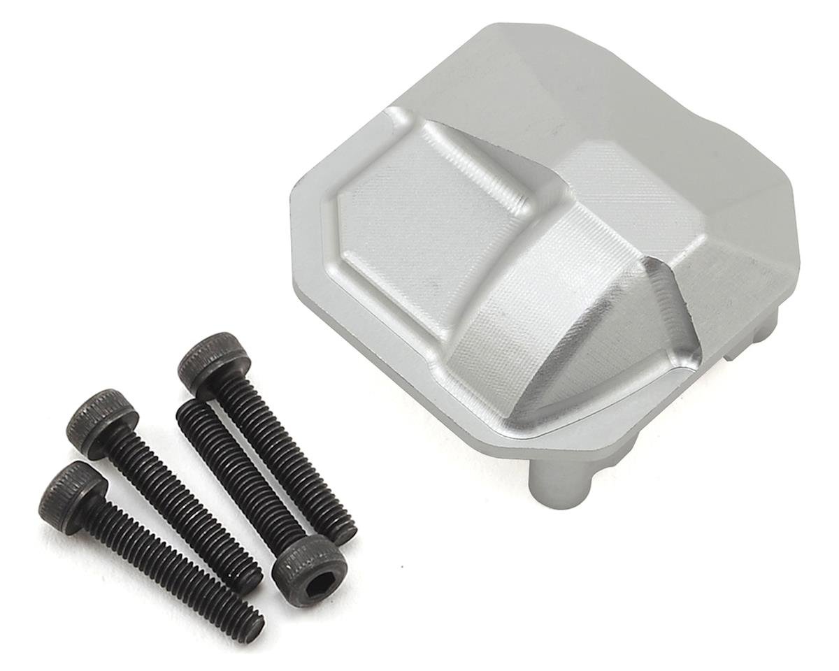 SSD RC Aluminum SCX10 II AR44 HD Differential Cover (Silver) (SSD00130)