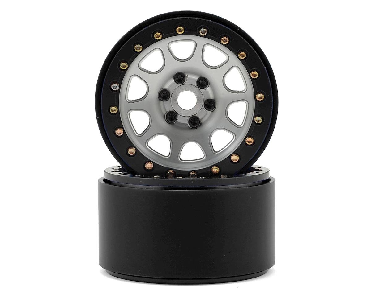 SSD RC 2.2 D Hole Beadlock Wheels (Silver) (2) (SSD00158)