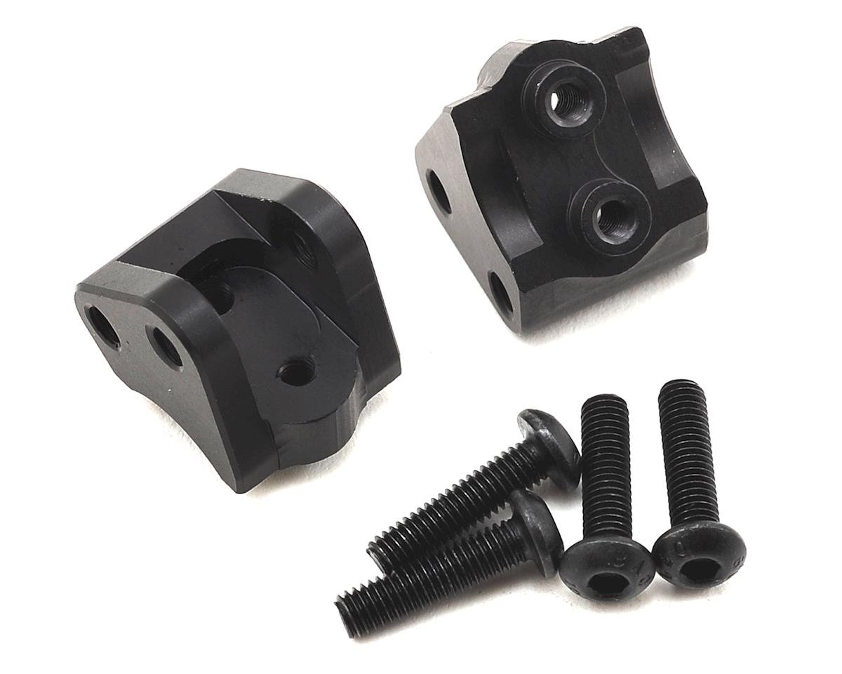SSD RC SCX10 II Aluminum Link Mounts (Black) (SSD00159)