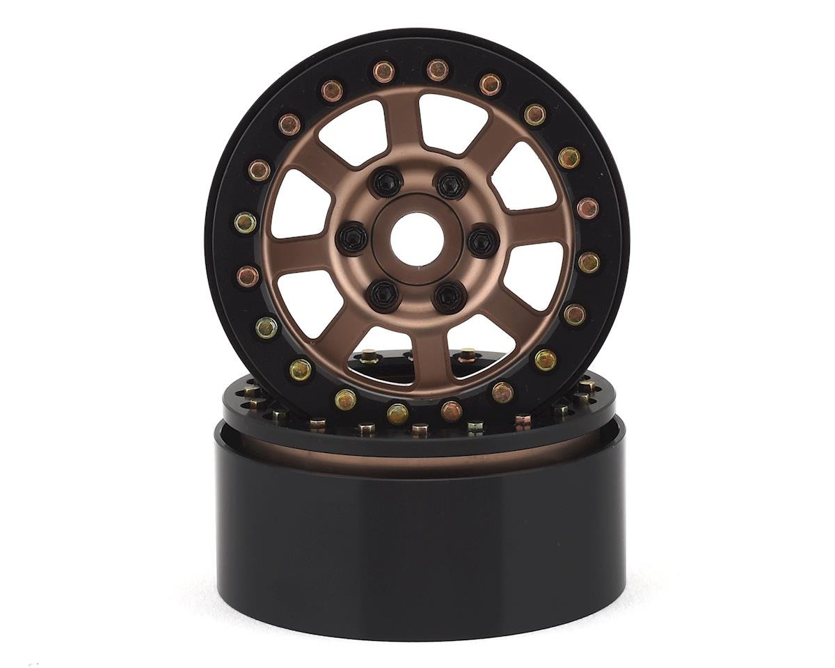 SSD RC Assassin 1.9" Beadlock Crawler Wheels (Bronze) (2) (SSD00180)