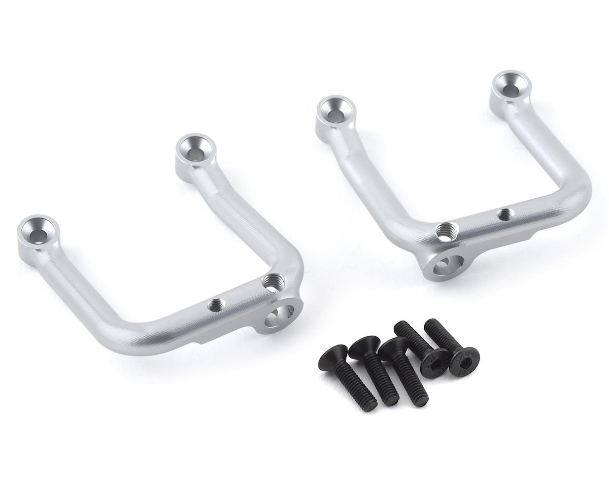 SSD RC Trail King Aluminum Front Shock Hoops (Silver) (2) (SSD00358)